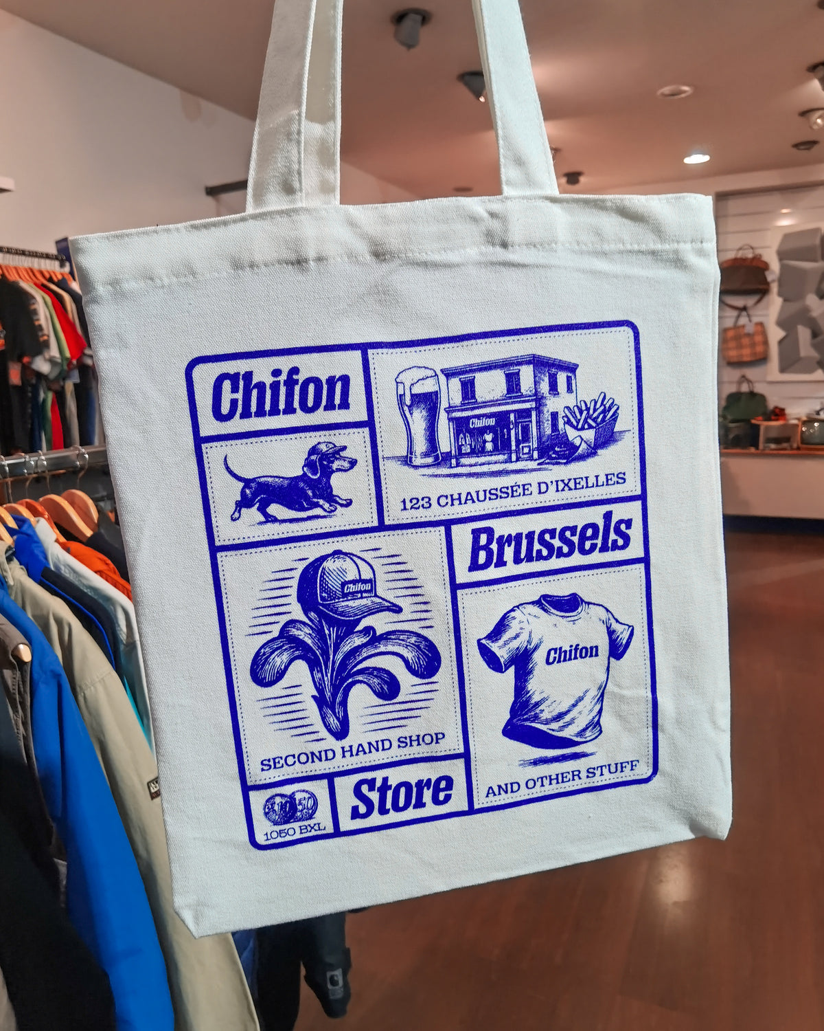 Tote bag Bruxelles